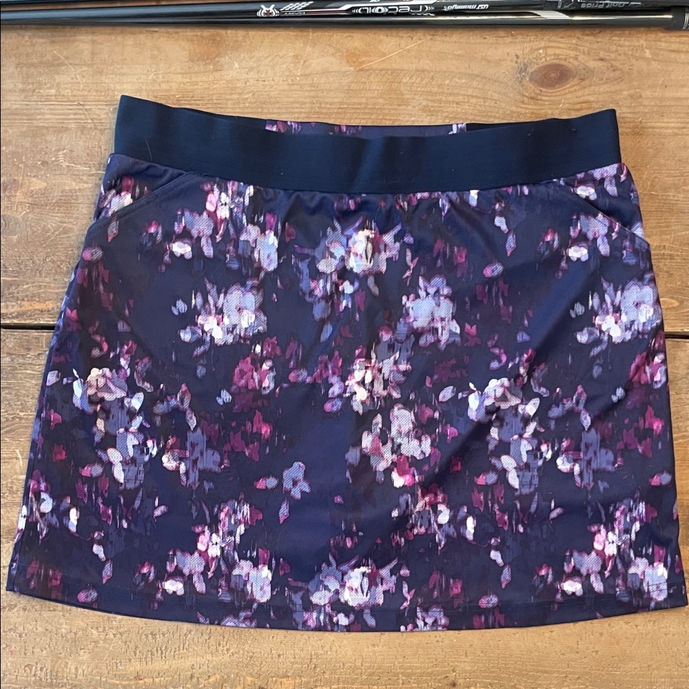 Floral Navy Skort Golf